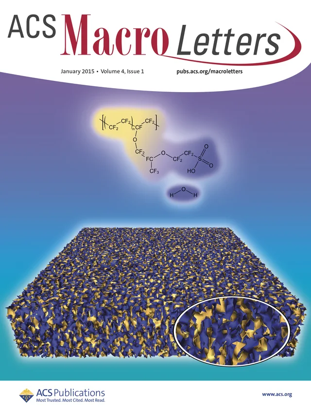 ACS Macro Letters cover, Jan 2015