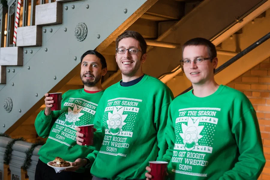 Holiday party, Dec 2016